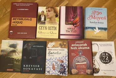 Книги, журналы, CD, DVD: Kitablar-yeni