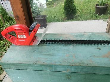 gorionici na plin: Električne makaze za živu ogradu Oleo-Mac ETE 450 NEISRAVNE ZA DELOVE — 3