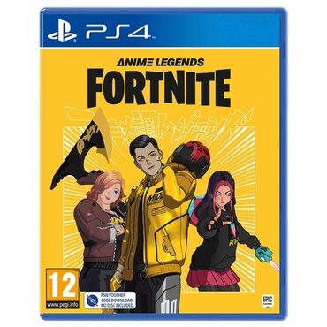 oyun diskləri: Ps4 fortnite anime legends