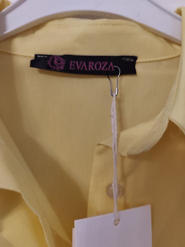 torba tommy hilfiger: Ženska košulja Evaroza – žuta NOVO - Model: klasična košulja sa — 5