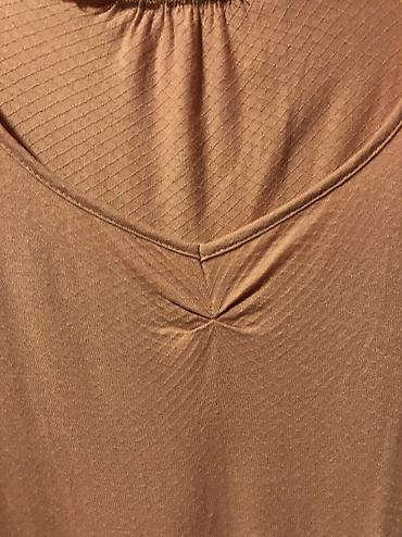 tamno braon: Etam bluza, puder roze boje, bozansvenog materijala, divan izrez i — 6