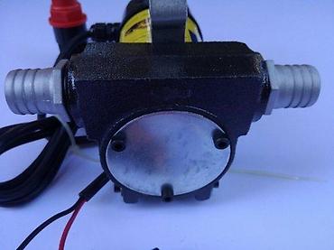 Ostali električni alati: Prenosna 12V pumpa za gorivo/ulje sa auto-kleštima - Napajanje: 12 V — 5