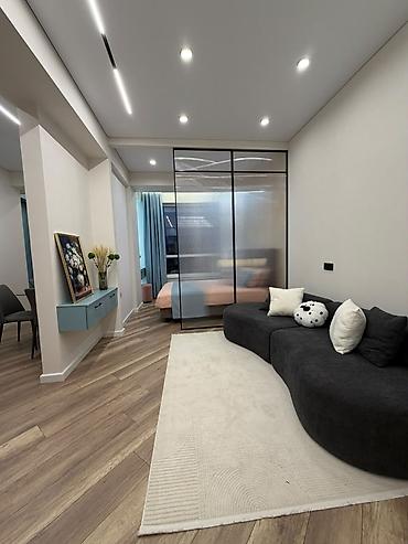 Студия, 45 м², Кок-Жар ж/м Элитка, 8 этаж, Свежий ремонт