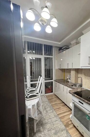 сдается 2 комнатная квартира город ош: 2 комнаты, 46 м², 104 серия, 5 этаж, Евроремонт