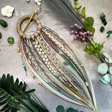 Комнатные растения: Хвосты на заколках, резинках из качественного термоволокна ( можно — 10