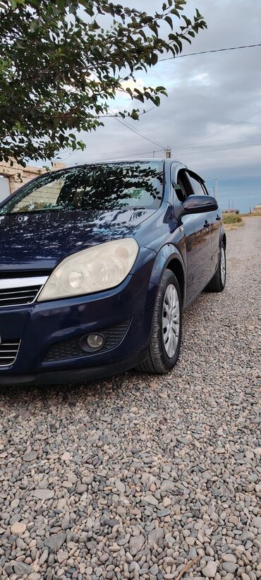 Opel: Opel Astra H (5 qapılı hetçbek) - Kuzov: 5 qapılı hetçbek, tünd mavi — 8