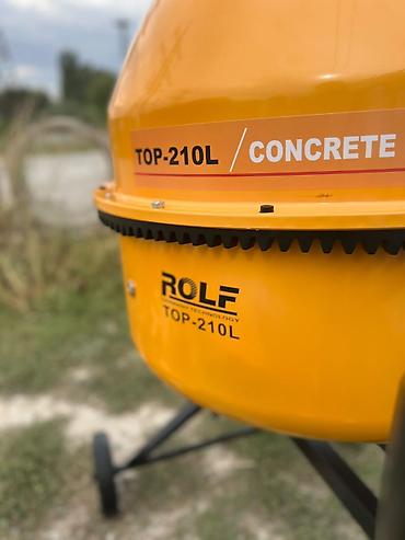 Дом и сад: Бетоносмеситель ROLF TOP-210L - Тип: электрический гравитационный — 5