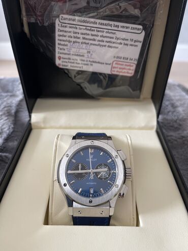 missoni m331 chronograph watch: Hublot Classic Fusion Chronograph Titanium Blue in 45 mm