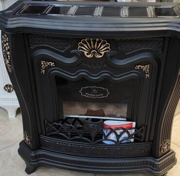 Radiatorlar: Klassik dizaynlı qaz sobası/kamin - Brend yazıları: “SHAYESTEH” — 3