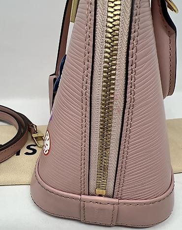 Çantalar: Louis Vuitton Alma BB – Epi dəridən, çəhrayı rəngdə, floral — 4
