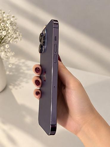 ikinci el radiatorlar: IPhone 14 Pro Max, 256 GB, Deep Purple, Face ID — 4