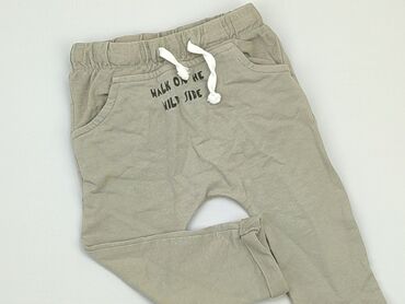 markowe legginsy: Spodnie dresowe, 12-18 m, stan - Dobry