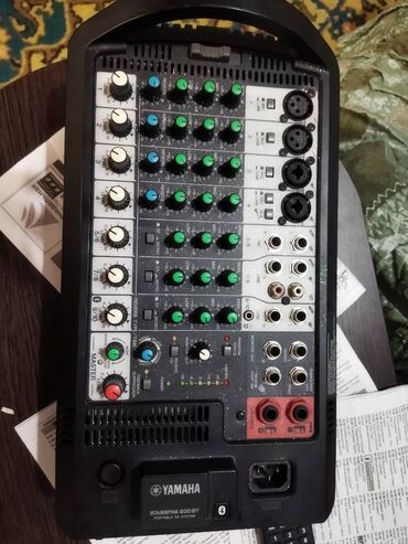 эквалайзер: Продаю активный микшерный пульт Yamaha stagepas 600- оригинал, без