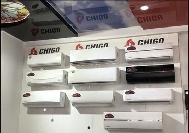 Климатическая техника: Кондиционеры и обогреватели высшего качества фирмы Chigo, Midea, Gree