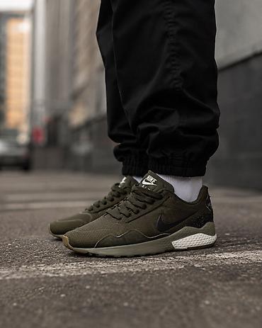 кросовеи: Мужские кроссовки, 42.5, Nike, Б/у, цвет - Зеленый, Самовывоз, Платная доставка — 1