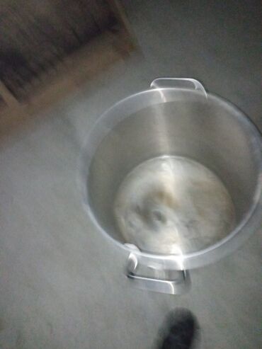 Tava-qazan dəstləri: Qazan, rəng - Gümüşü, Paslanmayan polad, Türkiyə — 30