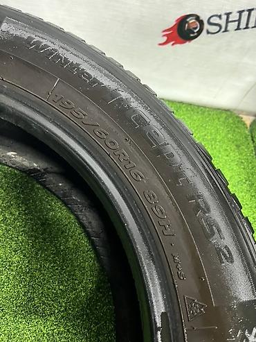 vossen diska: Шины 195 / 60 / R 16, Зима, Б/у, Пара, Легковые, Hankook — 4
