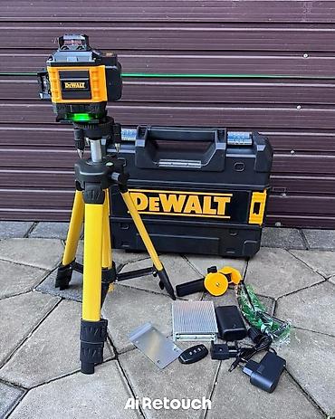 çöl qapi: DeWalt yaşıl şüalı lazer nivelir dəsti Məhsulun tərkibi: - DeWalt — 1