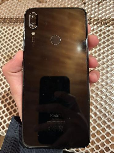 c33 telefon: Redmi Note 7, 64 GB, rəng - Qara, Barmaq izi — 2