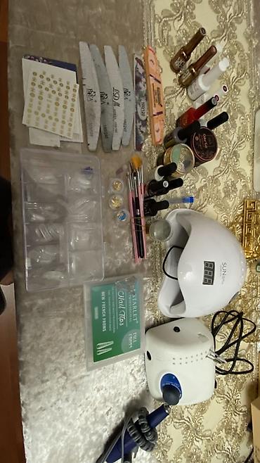 Manikür və gel-lak üçün tam dəst - SUN UV LED lampa (taymer