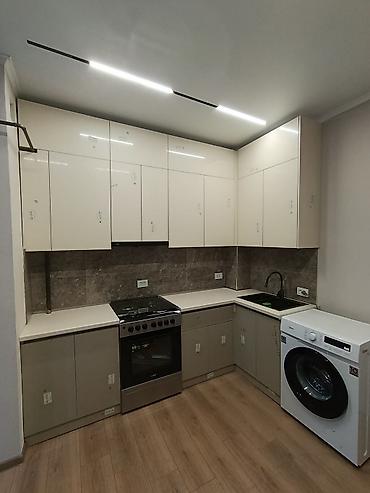 Кухонные гарнитуры: Кухонный гарнитур, Новый, цвет - Серый, МДФ, Бесплатная доставка — 1