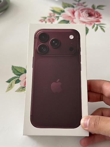 IPhone 18 Pro, Новый, 512 ГБ, Бордовый, Коробка