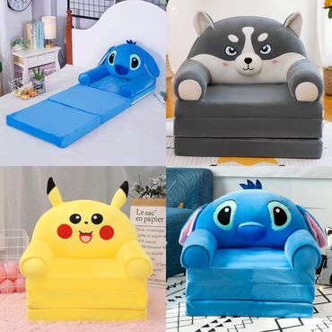 Игрушки: Детский кресло и матрас Размер 50*120 см 2100 сом Размер 60*160 см — 3