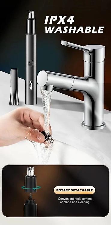 Триммеры: Триммер Valera, Для носа и ушей, Нержавейка — 8