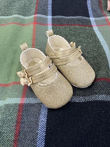 ortopedik ayaqqabılar: Rəng - Qızılı Baletkalar, Mothercare, Ölçü: 16, Qız üçün — 1