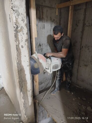 Beton işləri: Beton kəsmə beton deşmə xidməti Karot - HILTI DD 200 / 350 ilə 25 ° — 18