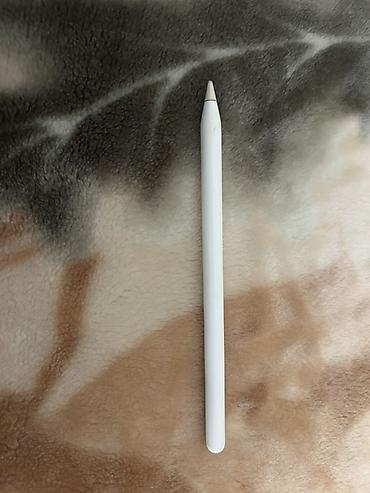 Stiluslar: Apple Pencil stilusunda rəqəmsal qələm. Ağ rəngli, nazik və erqonomik — 2