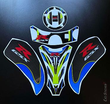 c3 exclusive 2003: Suzuki GSXR Komplet protektori Tank pad bocni cep guv-2757 Suzuki — 1