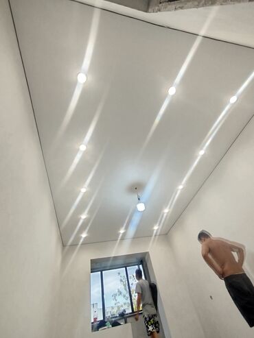 Натяжной потолок: Натяжной потолок 3D потолки Бесплатный замер — 15