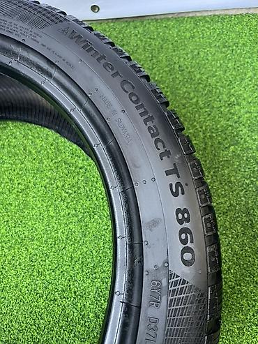 continental: Шины 225 / 45 / R 17, Зима, Б/у, Пара, Легковые, Continental — 6