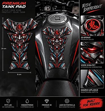 Cyber Samurai Tank Pad – 3D Zaštita Rezervoara - 2854 Oni Samurai 3D