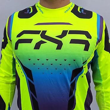 Sportska odeća: Motokros/enduro komplet – dres, pantalone i rukavice, visokovidljivi — 9