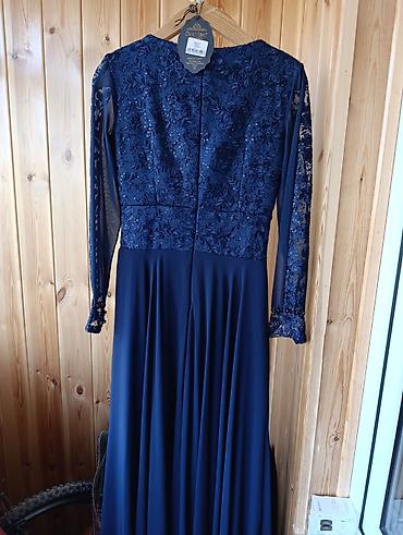 Вечерние платья: Вечернее платье, Классическое, Длинная модель, С рукавами, С пайетками, L — 3