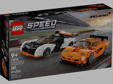 на 9 лет: Lego Speed Champions 76918 🏎️ McLaren Solus GT & McLaren F1 LM
