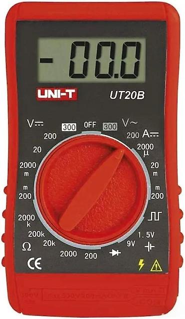 Multimetri: UNI-T UT20B digitalni multimetar Kompaktan ručni instrument za — 8