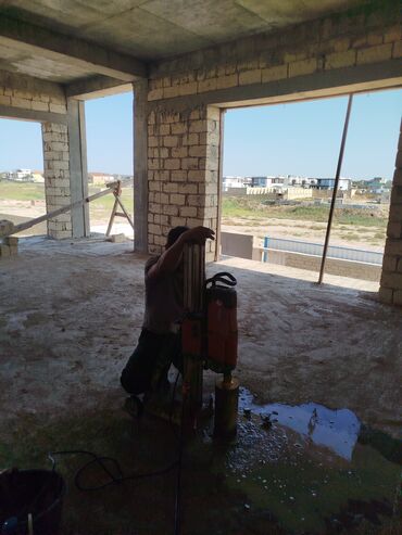 Beton işləri: Beton kəsmə beton deşmə xidməti Karot - HILTI DD 200 / 350 ilə 25 ° — 22