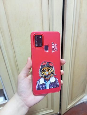 asus rog srtix: Samsung Galaxy A21S, rəng - Mavi, Barmaq izi — 5