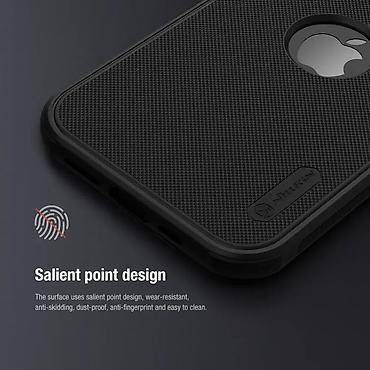 kozmeticka lupa: Maska Nillkin Scrub Pro za iPhone 15 6.1 (sa otvorom za logo) crna. Uz — 10