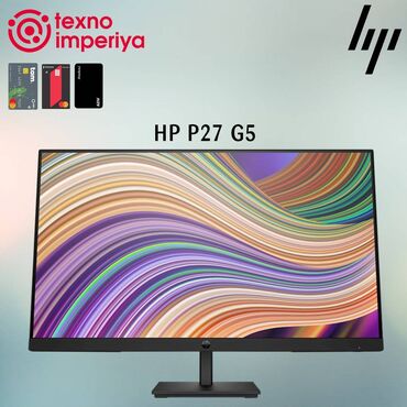 manitor ekran: HP P27 G5 FHD Monitor 64X69AA - 359 AZN 💳 Mağazamızda daxi̇li̇