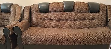 Yumşaq mebel dəsti – 3 yerlik divan + 2 ədəd kreslo - Üslub: Klassik