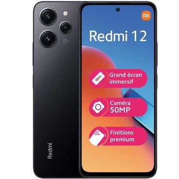 redmi 8c: Xiaomi Redmi 12, 128 GB, rəng - Qara