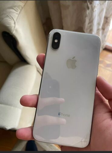 iphone aux kabel: IPhone X, 64 GB, Ağ, Face ID