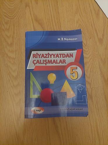 Kitablar və jurnallar: Məhsul: Riyaziyyatdan Çalışmalar – 5-ci sinif üçün vəsait Müəllif — 1