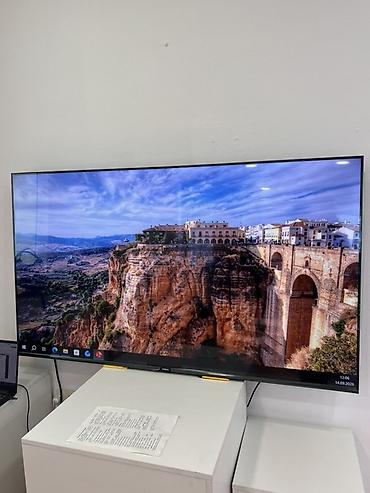 4k: Большой Smart‑телевизор с тонкими рамками в идеальном состоянии - — 5