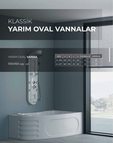 Vannalar: Yeni Vanna, Ödənişli çatdırılma -da lalafo.az — 3 Vannalar: Yeni Vanna, Ödənişli çatdırılma — 3