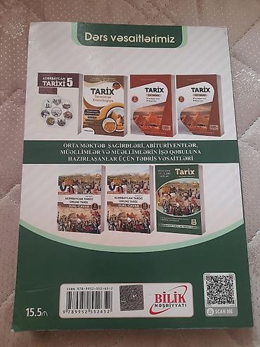 Testlər: Azerbaycan ve ümumi tarix test kitabıdır. abituriyentker üçün möhteşem — 3
